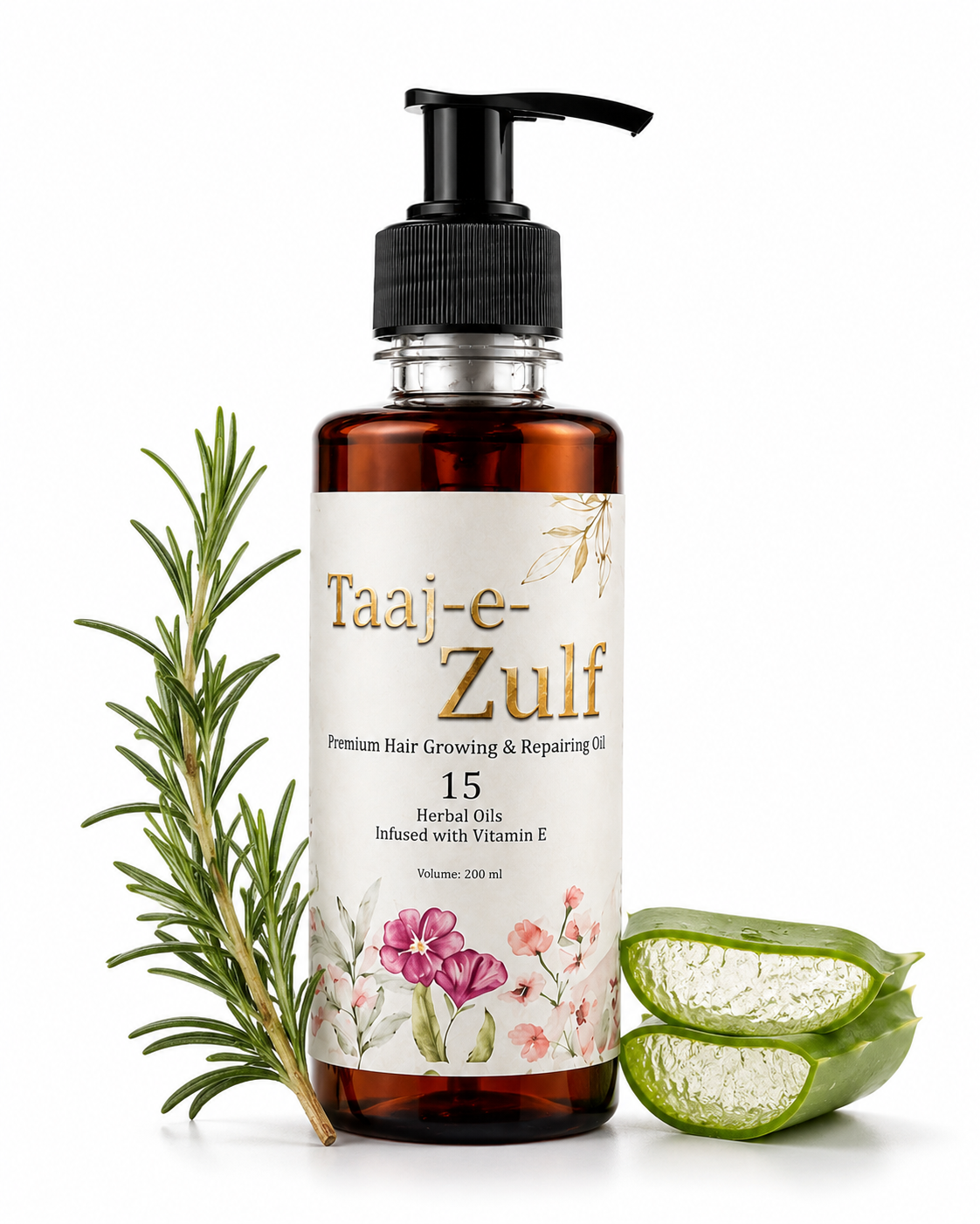 Taaj-e-Zulf Premium Hair Growing & Repairing Oil,200ml